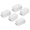 Copper Junction Connector Box for Ceiling Light Wiring, Terminal Distribution Block with 5pcs Splitter Adapter for Switch and Electric Meter Wiring view 1