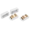 Copper Junction Connector Box for Ceiling Light Wiring, Terminal Distribution Block with 5pcs Splitter Adapter for Switch and Electric Meter Wiring view 4