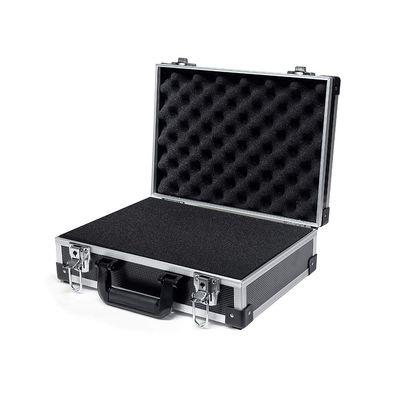 AxiGear 14in Aluminum Hard Case with DIY Customizable Foam Insert (13 x 9 x 4in Interior)
