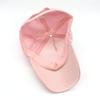 Andongnywell Unisex Versatile Baseball Cap Rhinestone Hats Adjustable Sun Protection Inlaid Diamond Hats Duckbill caps (White,One Size) view 4