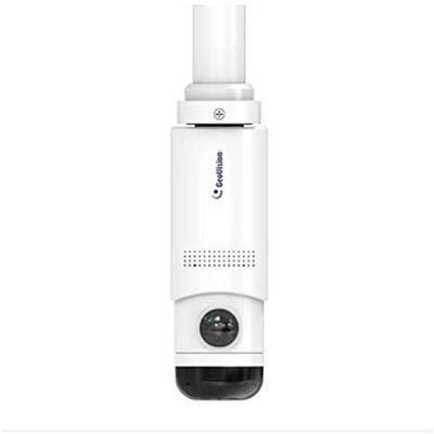 GEOVISION GV-VR360 8MP IR WDR Built-in/External Microphone Network Outdoor Fisheye Panoramic Dome Camera with 1.05mm Lens, RJ45 Connection