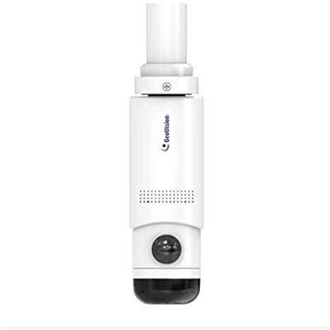 GEOVISION GV-VR360 8MP IR WDR Built-in/External Microphone Network Outdoor Fisheye Panoramic Dome Camera with 1.05mm Lens, RJ45 Connection