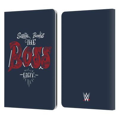 Head Case Designs Officially Licensed WWE Sasha Banks The Boss Superstars 9 Leather Wallet Case Compatible with Kindle Paperwhite 1/2 / 3