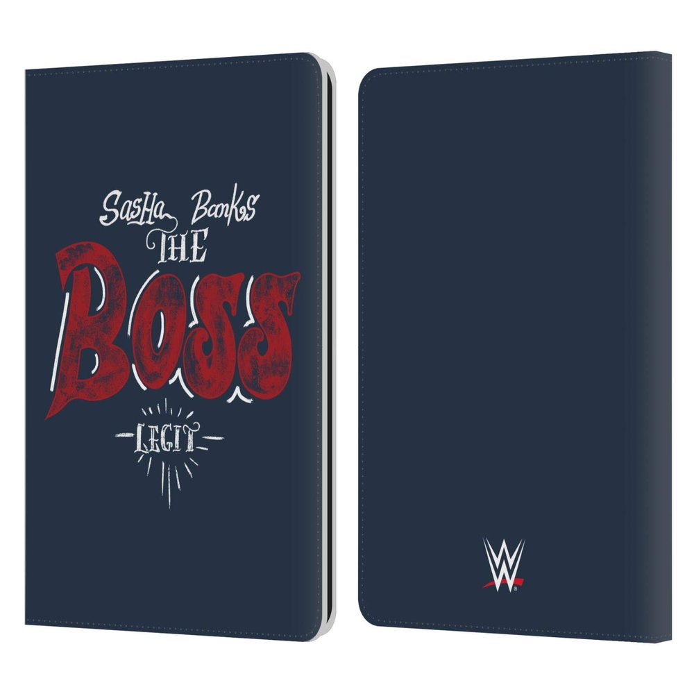 Head Case Designs Officially Licensed WWE Sasha Banks The Boss Superstars 9 Leather Wallet Case Compatible with Kindle Paperwhite 1/2 / 3