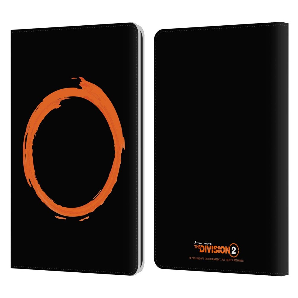 Head Case Designs Officially Licensed Tom Clancy's The Division 2 Ring Logo Art Leather Wallet Case Compatible with Kindle Paperwhite 1/2 / 3
