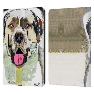 Head Case Designs Officially Licensed Michel Keck Anatolian Shepherd Dogs 2 Leather Wallet Case Compatible with Kindle Paperwhite 1/2 / 3