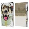 Head Case Designs Officially Licensed Michel Keck Anatolian Shepherd Dogs 2 Leather Wallet Case Compatible with Kindle Paperwhite 1/2 / 3 view 1