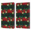 Head Case Designs Officially Licensed Frida Kahlo Stripes Roses Leather Wallet Case Compatible with Kindle Paperwhite 1/2 / 3 view 1