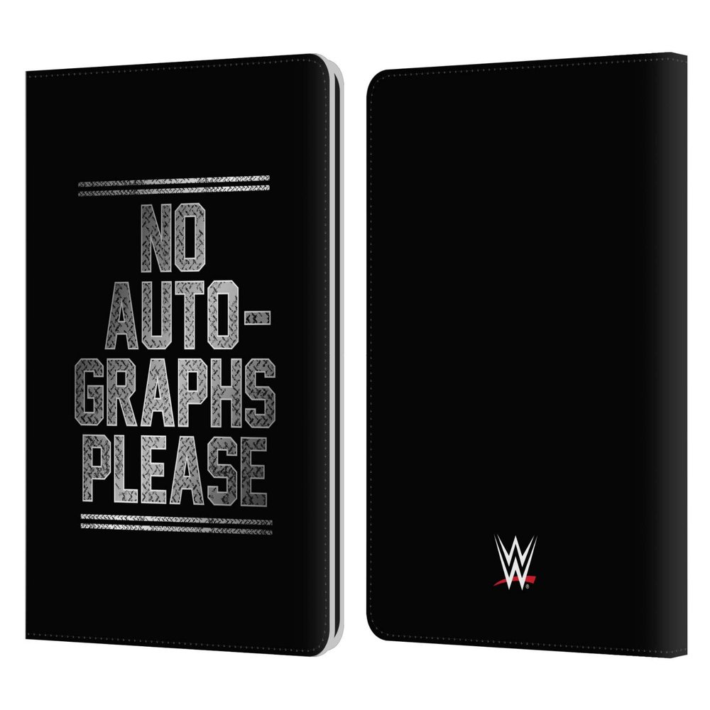 Head Case Designs Officially Licensed WWE The Miz No Autographs Please Superstars 6 Leather Wallet Case Compatible with Kindle Paperwhite 1/2 / 3