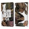Head Case Designs Officially Licensed AMC The Walking Dead Group Logo Leather Wallet Case Compatible with Kindle Paperwhite 1/2 / 3 view 1