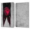 Head Case Designs Officially Licensed HBO Game of Thrones Targaryen Sigil Flags Leather Wallet Case Compatible with Kindle Paperwhite 1/2 / 3 view 1