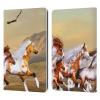 Head Case Designs Officially Licensed Simone Gatterwe Wild Herd Horses Leather Wallet Case Compatible with Kindle Paperwhite 1/2 / 3 view 1