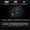 FreedConn Motocycle Helmet Waterproof Wireless Bluetooth Headset TMAX-S with L3 Remote Controller/FM Radio/1000M Intercom/6 Riders Intercom/Moto Biking & Skiiing/ + Boots Protector view 2