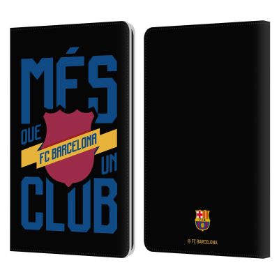 Head Case Designs Officially Licensed FC Barcelona Ms Que Un Club Cul Leather Wallet Case Compatible with Kindle Paperwhite 1/2 / 3