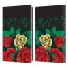 Head Case Designs Officially Licensed Frida Kahlo Blooms Roses Leather Wallet Case Compatible with Kindle Paperwhite 1/2 / 3 view 1