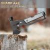 Rose Kuli Multitool Camping Accessories Gifts for Men Dad, 18 in 1 Survival Compact Hatchet Multi Tools with Knife Axe Hammer Saw Screwdrivers Pliers Bottle Opener for Hunting Hiking Fishing view 4