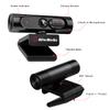 AVerMedia Live Streamer CAM 315, Webcam, 1080p/60fps Recording, Microphones, Fixed Focus, Wide Adjustable Field of View, Works with Skype, Zoom, Teams - Black view 3