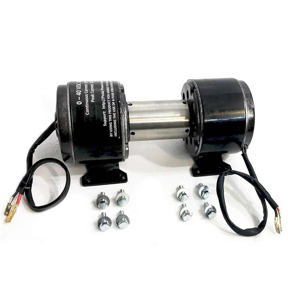 500 Watt Two Way Dual Dynamo Pedal Power Bicycle Generator With Stainless Steel Roller For Bike Tire