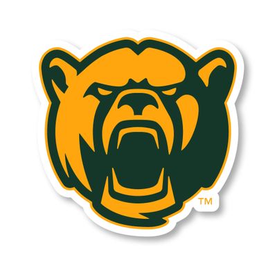 Baylor Bears 12 Inch Vinyl Mascot Decal Sticker Officially Licensed Collegiate Product