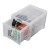JEJ Astage Storage Box, Lock Stocker, 25, Clear, Width 11.4 x Depth 16.5 x Height 10.2 inches (29 x 42 view 3