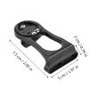 Bike Computer Mount Holder Aluminium Alloy Bike Odometer Extension Holder Bracket for Mountain Bikes(Black) view 3