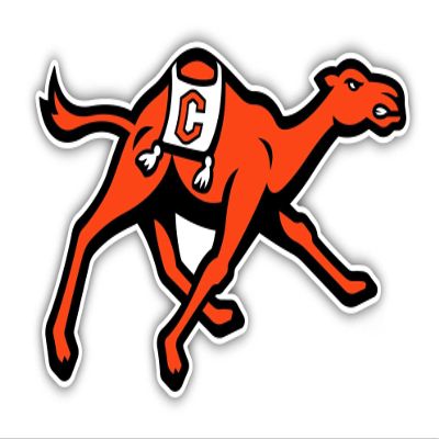 Campbell University Fighting Camels 6 Inch Vinyl Mascot Decal Sticker Officially Licensed Collegiate Product