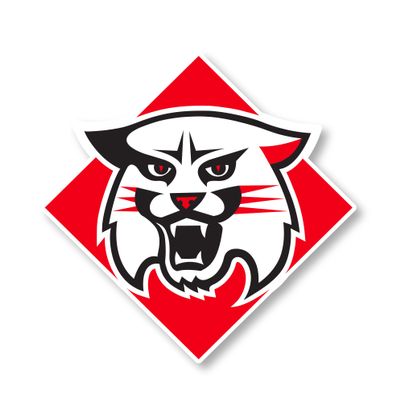 Davidson College 6 Inch Vinyl Mascot Decal Sticker Officially Licensed Collegiate Product