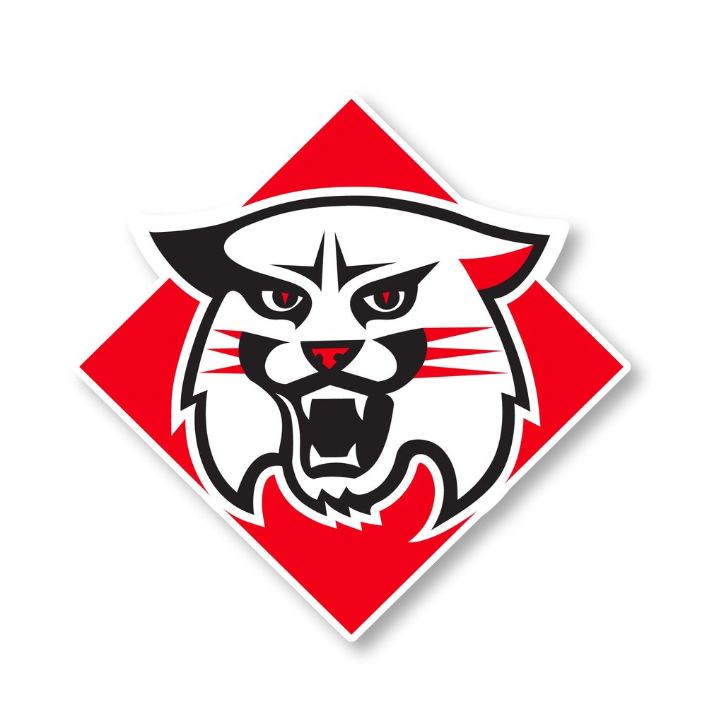 Davidson College 6 Inch Vinyl Mascot Decal Sticker Officially Licensed Collegiate Product