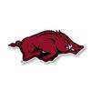 Arkansas Razorbacks 8 Inch Vinyl Mascot Decal Sticker Officially Licensed Collegiate Product view 1