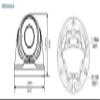 GEOVISION GV-EBD8711 8MP WDR, IR, Eyeball Built-in Microphone PoE Network Outdoor Dome Camera with 2.8~12mm Lens RJ45 Connection view 2