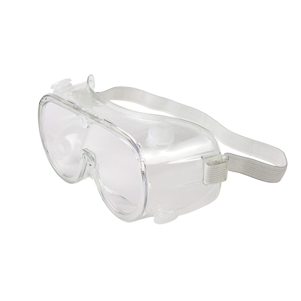 Dynarex Safety Goggles, Anti Fog Safety Glasses, Protective Eyewear for Working with Construction Tools, Clear Safety Glasses with Anti-Scratch Lenses, Use for Lab Goggles, Airsoft Goggles.
