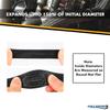 Kable Kontrol PET Expandable Braided Sleeving - 1/2 Inch - 100 Feet Long - Black Cable Sleeve Automotive Wire Loom, Cable Wrap, Cord Protector from Pets, Cable Management - Black view 3