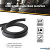 Kable Kontrol PET Expandable Braided Sleeving - 1/2 Inch - 100 Feet Long - Black Cable Sleeve Automotive Wire Loom, Cable Wrap, Cord Protector from Pets, Cable Management - Black view 4