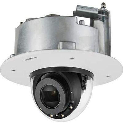 Hanwha Techwin XND-6081RF 2MP Flush Mount Indoor Network Vandal Dome Camera, 2.8~12mm (4.3X) Motorized varifocal Lens .RJ45 Connection