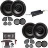 Memphis Audio MXAHDPRO4 4 6.5 Inch Speaker Motorcycle Audio Compatible with Harley Davidson RG15-23 and SG 14-23 view 1