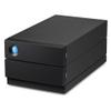 LaCie 2big RAID, 36TB, External Hard Drive Desktop, USB-C, 7.200 RPM, Enterprise Class Drives, for Mac and PC Desktop (STHJ36000800) view 2