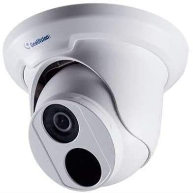 Geovision GV-EBD8700 8MP IR WDR ProOutdoor Network Eyeball Dome Camera with 2.8mm Lens, RJ45 Connection