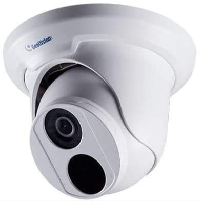 Geovision GV-EBD8700 8MP IR WDR ProOutdoor Network Eyeball Dome Camera with 2.8mm Lens, RJ45 Connection