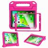 A ADENK Kids Case for iPad 10.2" 9th/8th/7th Generation 2021/2020/2019 - with Built-in Screen Protector, Shockproof Lightweight Handle Stand Kids Case for iPad 10.2" 2021 Latest Tablet Cover (Rose) view 1