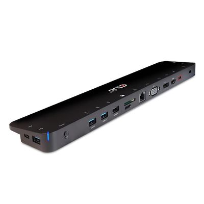 Club 3D CSV-1564W100 USB Gen1 Type-C Triple Display DP1.2 Alt Mode Smart PD3.0 Charging Dock with 100 Watt Power Supply