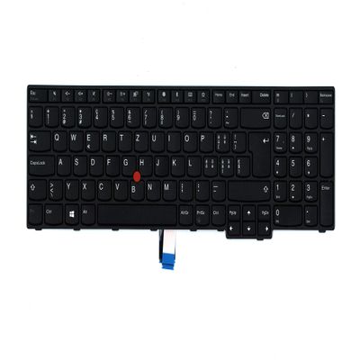 Replacement Swiss Non-Backlit Keyboard for Lenovo Thinkpad E570 E575 E570C
