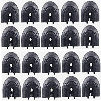 End Cap for Flange Series L-Track 20 Pack | QC06058