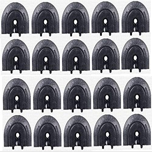 End Cap for Flange Series L-Track 20 Pack | QC06058