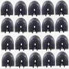 End Cap for Flange Series L-Track 20 Pack | QC06058 view 1
