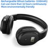 YUFFUN Rechargeable and Portable Personal FM Radio Headphones with Best Reception, Wireless Headset Radio Ear Muffs for Jogging, Mowing, Cycling, Meeting FM Receiver view 2