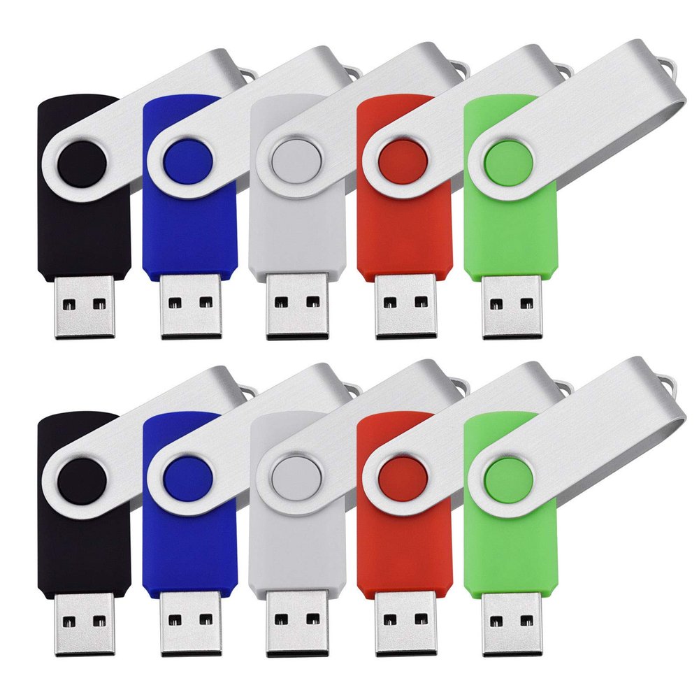 10X USB Flash Drive (8MB-64GB) Pen Disk Thumb Pen Drives Memory Stick Data Storage U Disk (10Pack - 16MB (Not GB))