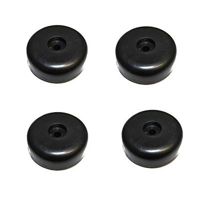 Replacement Part For Eureka, Sanitaire Vacuum Cleaner 4Pk Black Rear Wheel # compare to part 20-7912-67