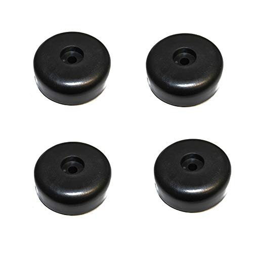 Replacement Part For Eureka, Sanitaire Vacuum Cleaner 4Pk Black Rear Wheel # compare to part 20-7912-67