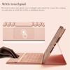 2020 New 8th Generation iPad 10.2 Keyboard case with touchpad with Apple Pencil Slot Smart flip Leather case Wireless Bluetooth Keyboard Magnetic Removable Keyboard (iPad 7/810.2, Dack Green) view 4