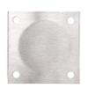 Component Hardware A18-0406-C 1-5/8 Inch x 3-1/8 Inch High Stainless Steel Leg Socket with Mounting Plate view 4